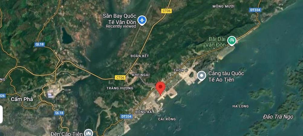 Bán lô đất trung tâm Khu kinh tế Vân Đồn, giá chỉ hơn 15tr/m2